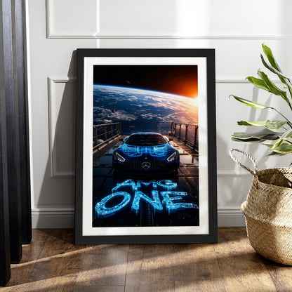 AMG One Space Edition Wall Frame