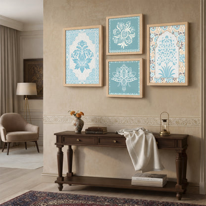 Azure Heritage Collection Set of 4