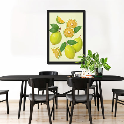 Lemon Mix Wall Frame