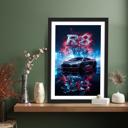 R8 Shockwave Wall Frame