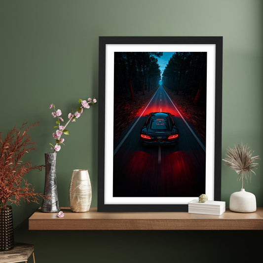 Midnight Drive Wall Frame