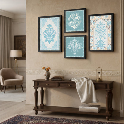 Azure Heritage Collection Set of 4