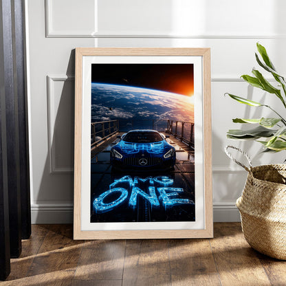 AMG One Space Edition Wall Frame
