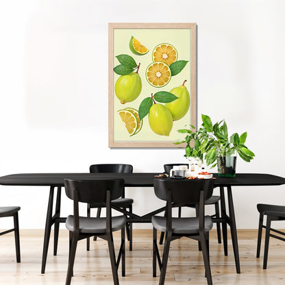 Lemon Mix Wall Frame