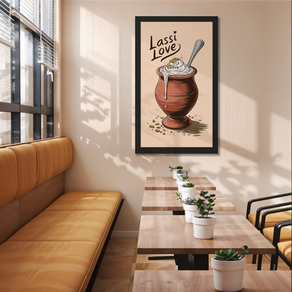 Lassi Illustration Wall Art