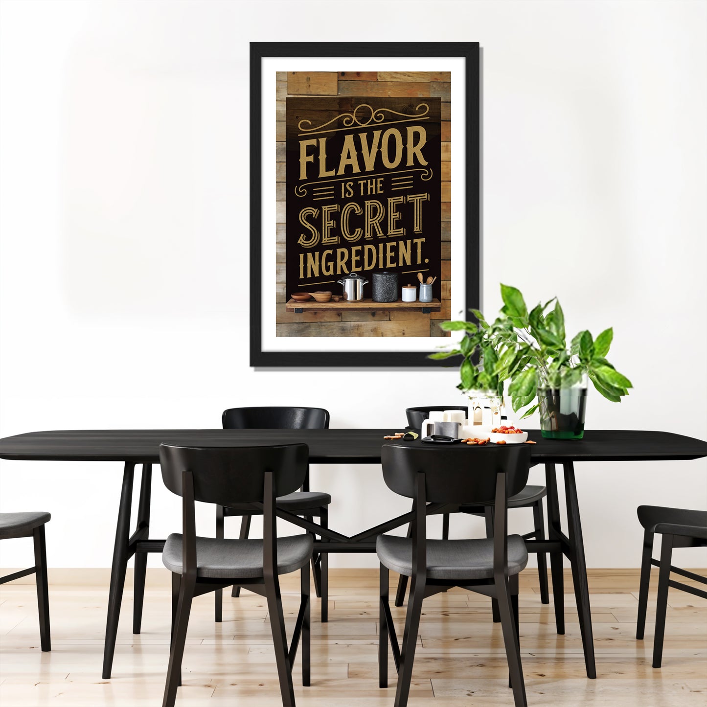 Secret Ingredient Wall Frame