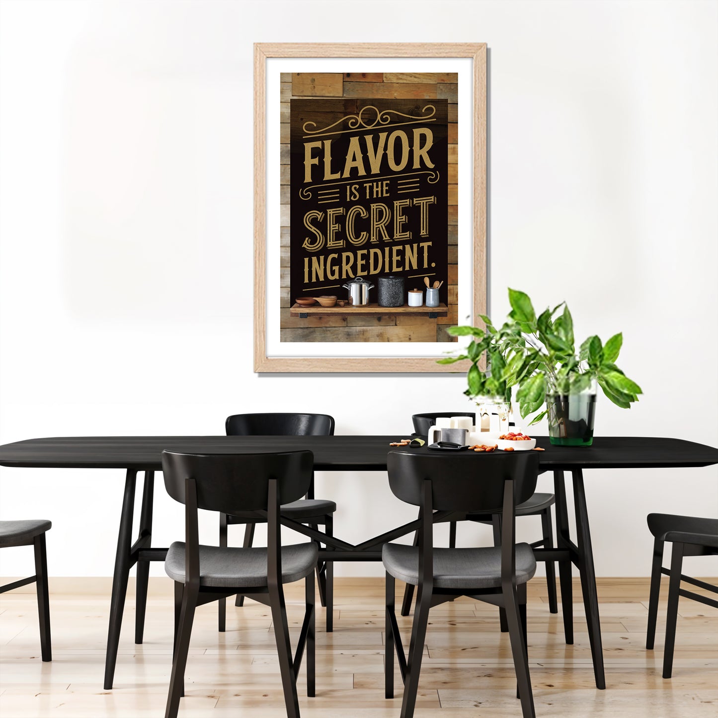 Secret Ingredient Wall Frame