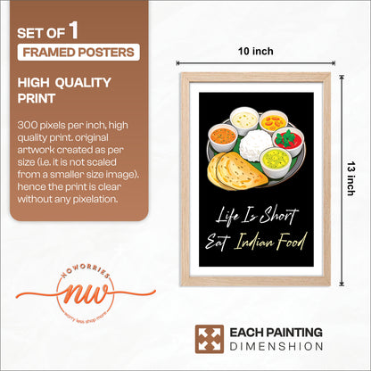 Indian Thali Wall Frame
