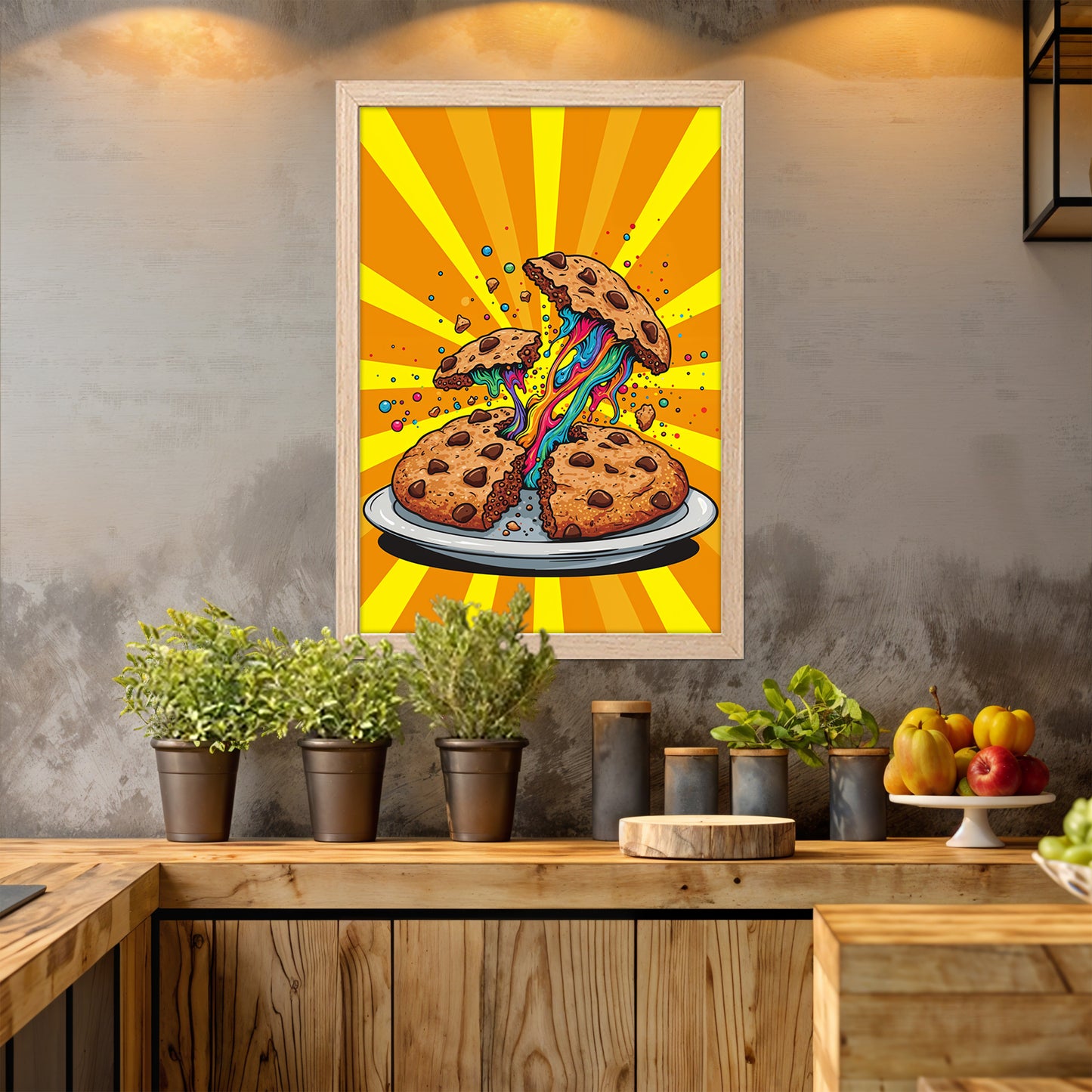 Cosmic Cookie Wall Frame