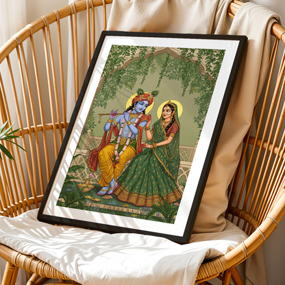 Radha Krishna Divine Art