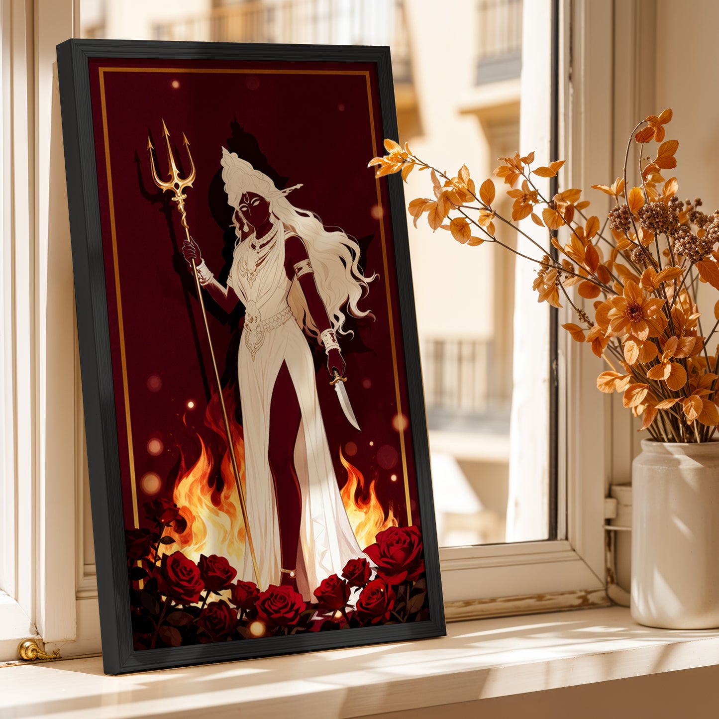 Divine Kali Wall Frame