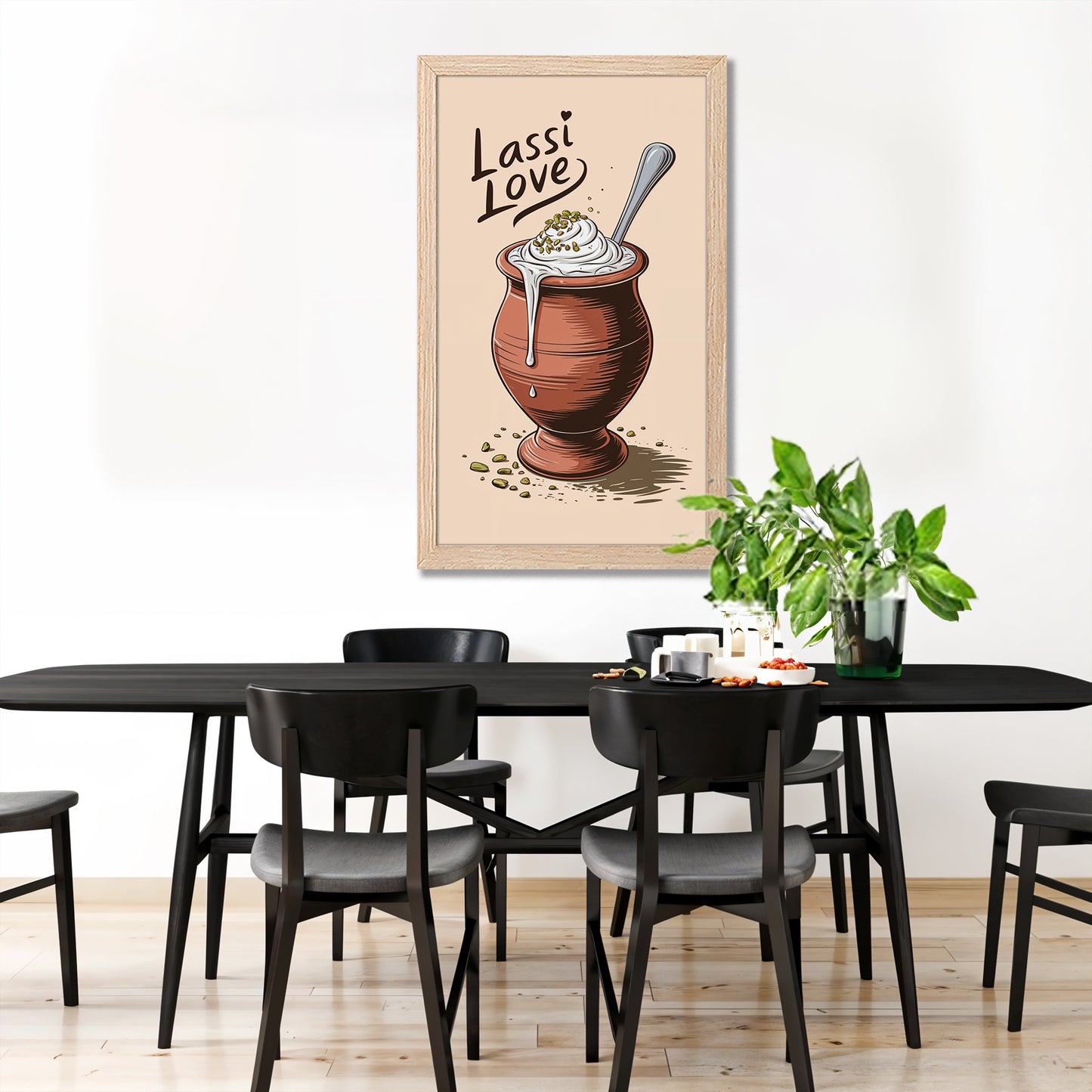Lassi Illustration Wall Art