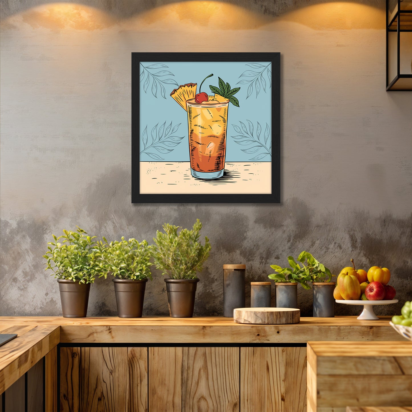 Tropical Drink Art