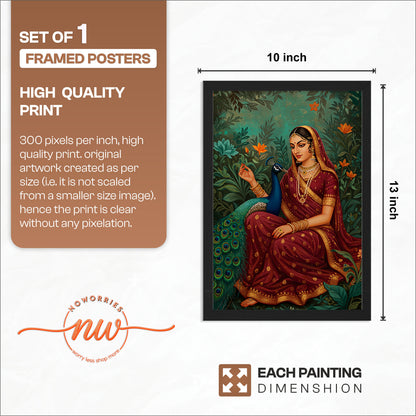 Indian Heritage Lady Wall Art