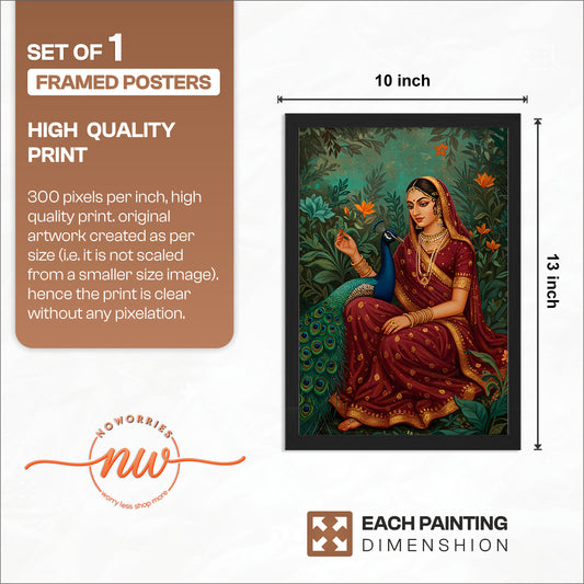 Indian Heritage Lady Wall Art