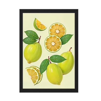 Lemon Mix Wall Frame
