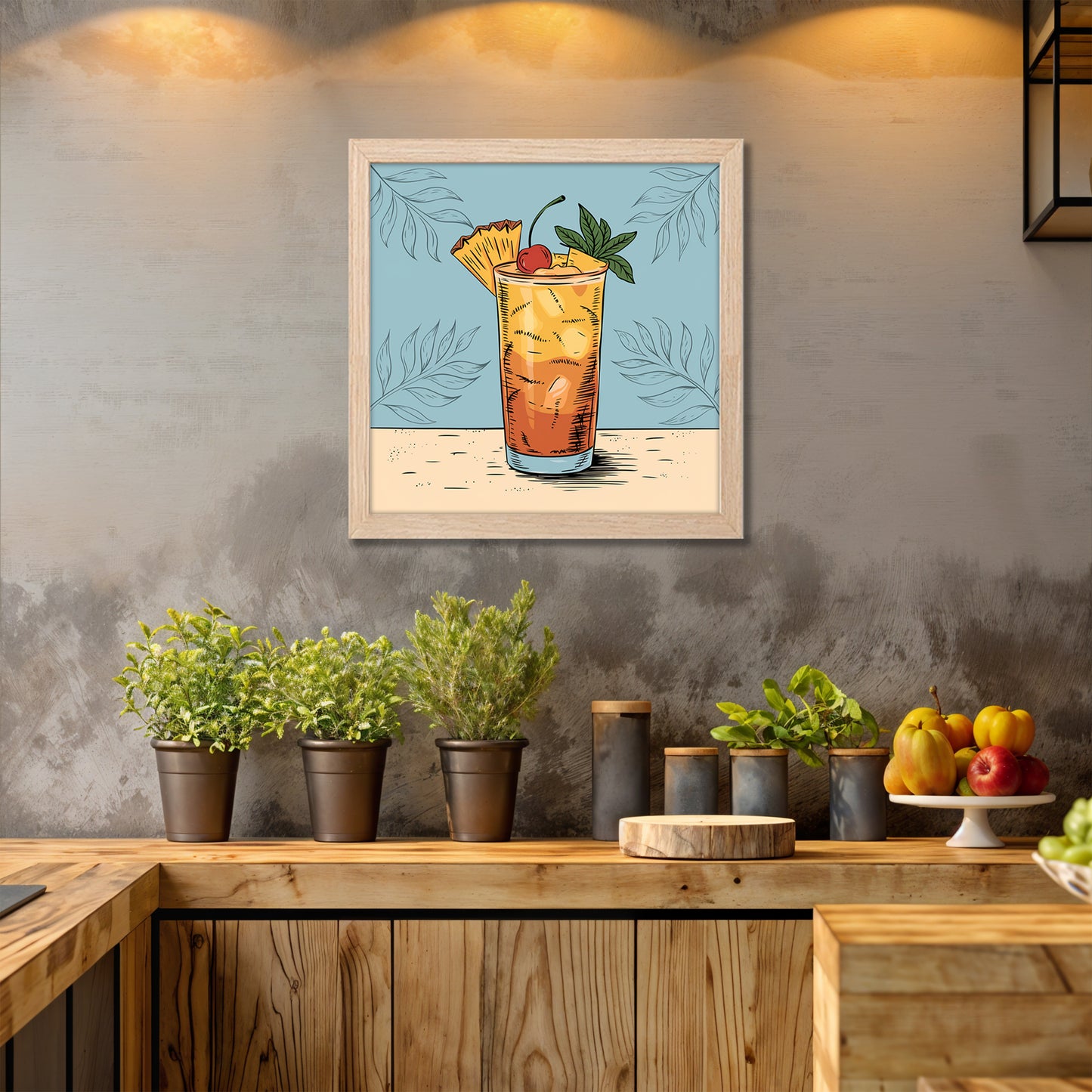 Tropical Drink Art