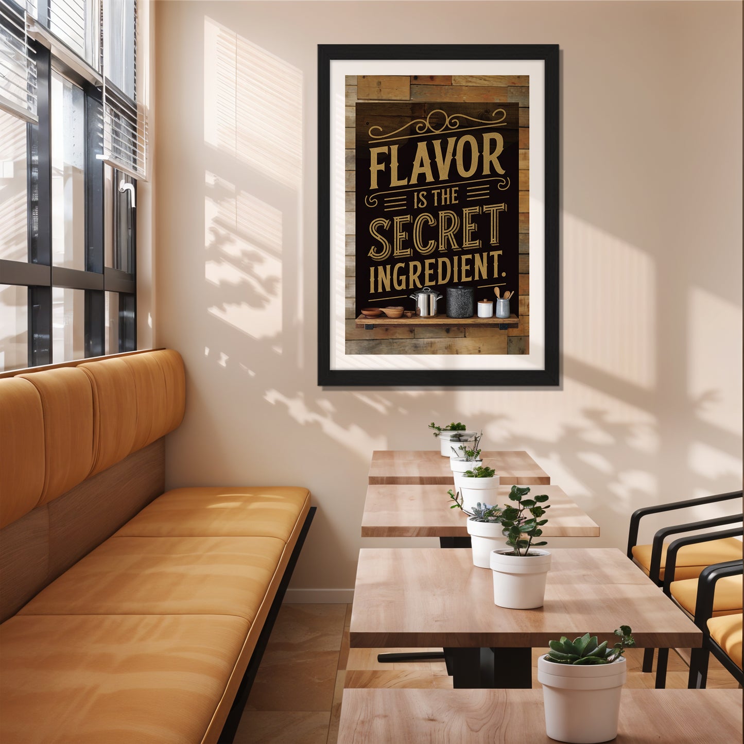 Secret Ingredient Wall Frame