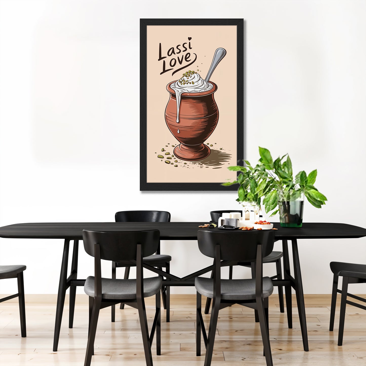 Lassi Illustration Wall Art