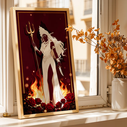 Divine Kali Wall Frame