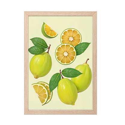 Lemon Mix Wall Frame