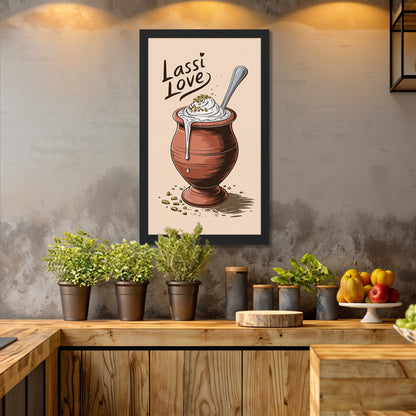 Lassi Illustration Wall Art