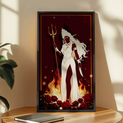 Divine Kali Wall Frame