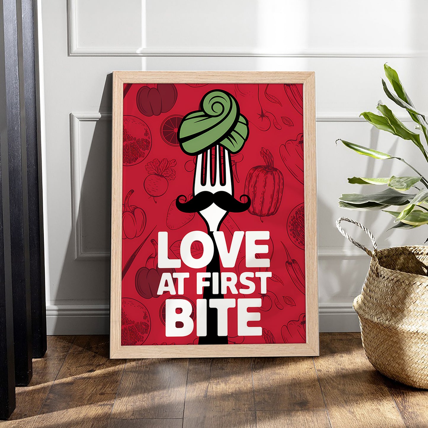 Love at First Bite Wall Frame