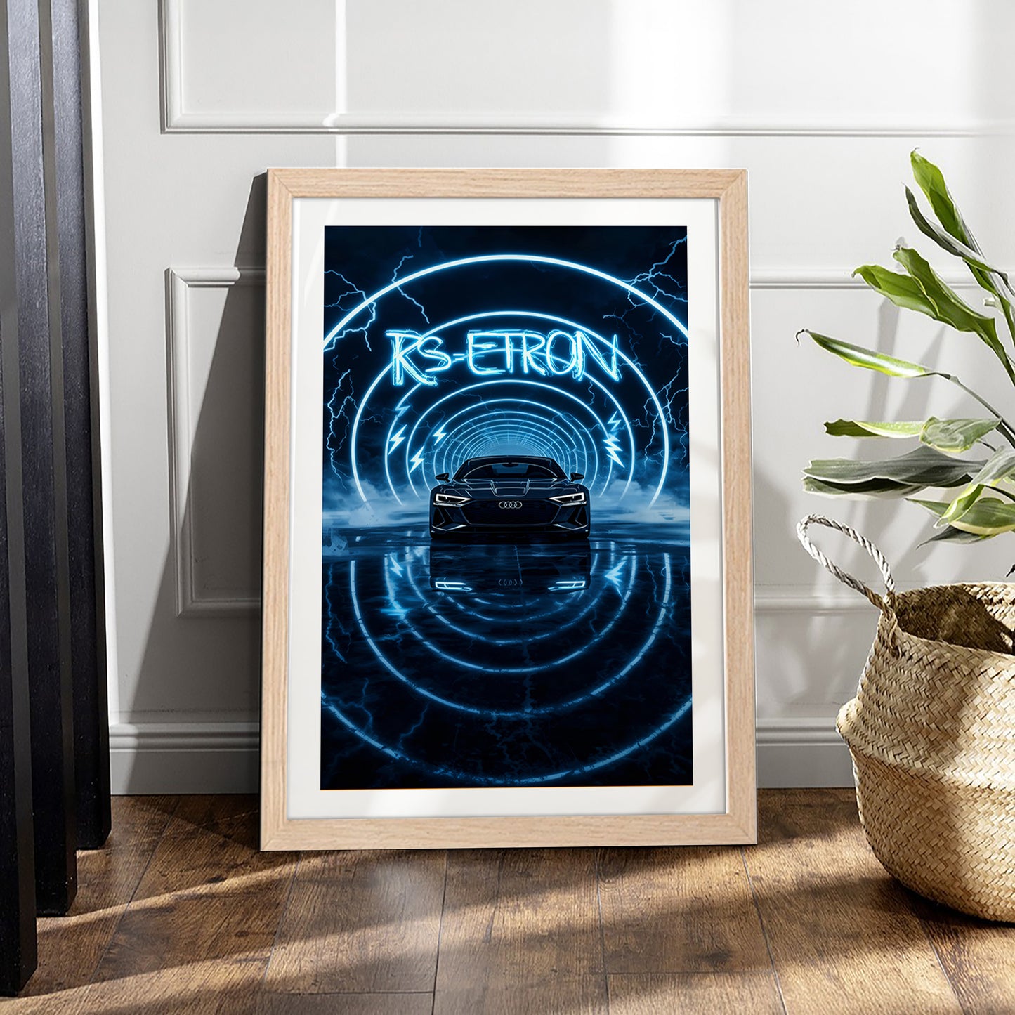 Audi RS e-tron Electric Pulse Wall Frame