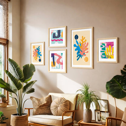 Artistic Wall Frame Set of 5