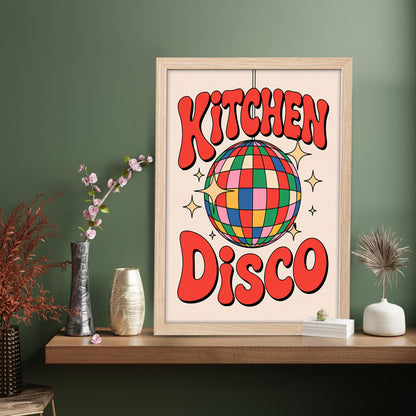 Kitchen Disco Wall Frame