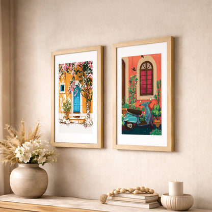 Mediterranean Escape Wall Art Set