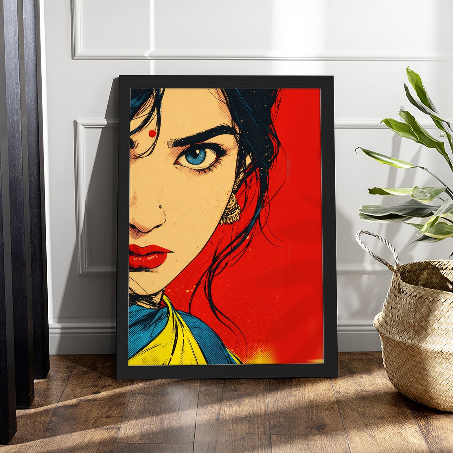 Blue-Eyed Fire Wall Frames