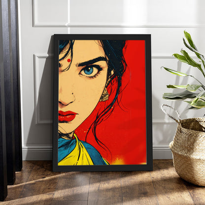 Blue-Eyed Fire Wall Frames