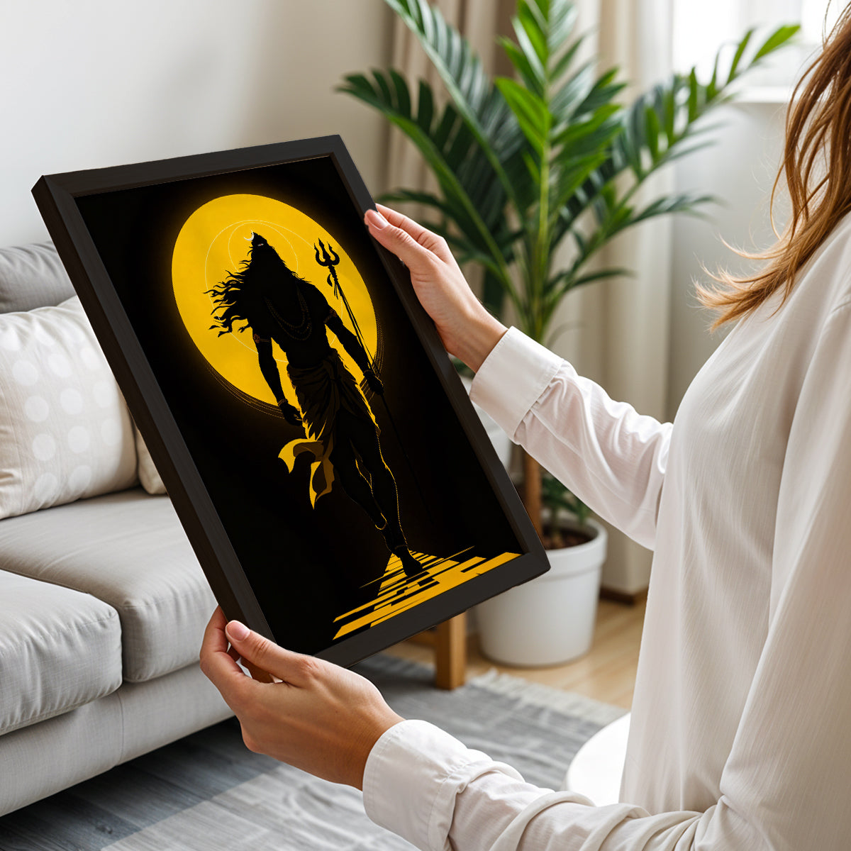 Lord Shiva Divine Aura Wall Art