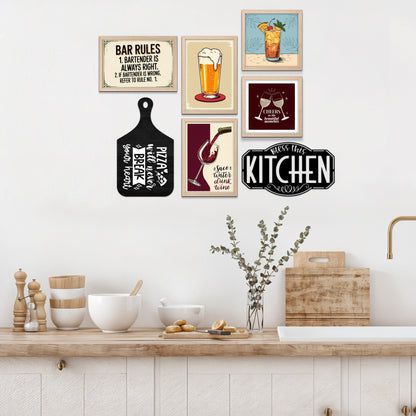 Bon Appétit Kitchen Wall Art Set