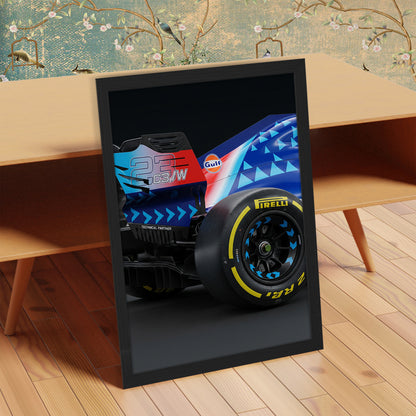 Formula One Gulf Edition Wall Art