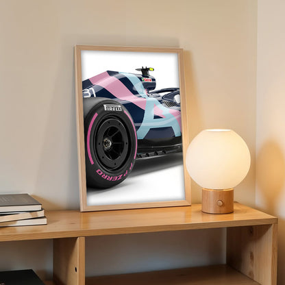 Alpine Formula One Wall Art