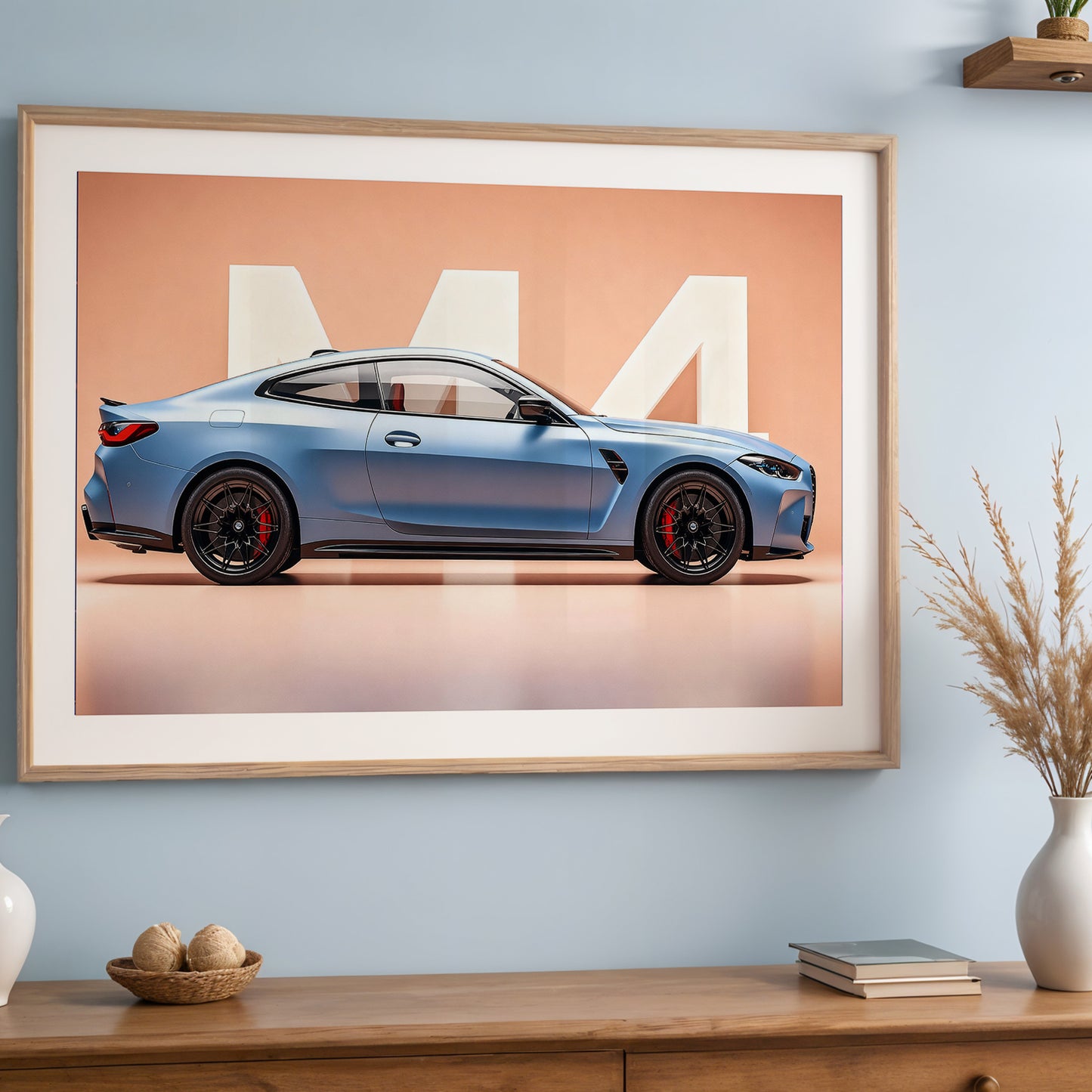 BMW M4 Performance Wall Frame