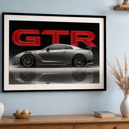 Nissan GT-R Signature Wall Frame