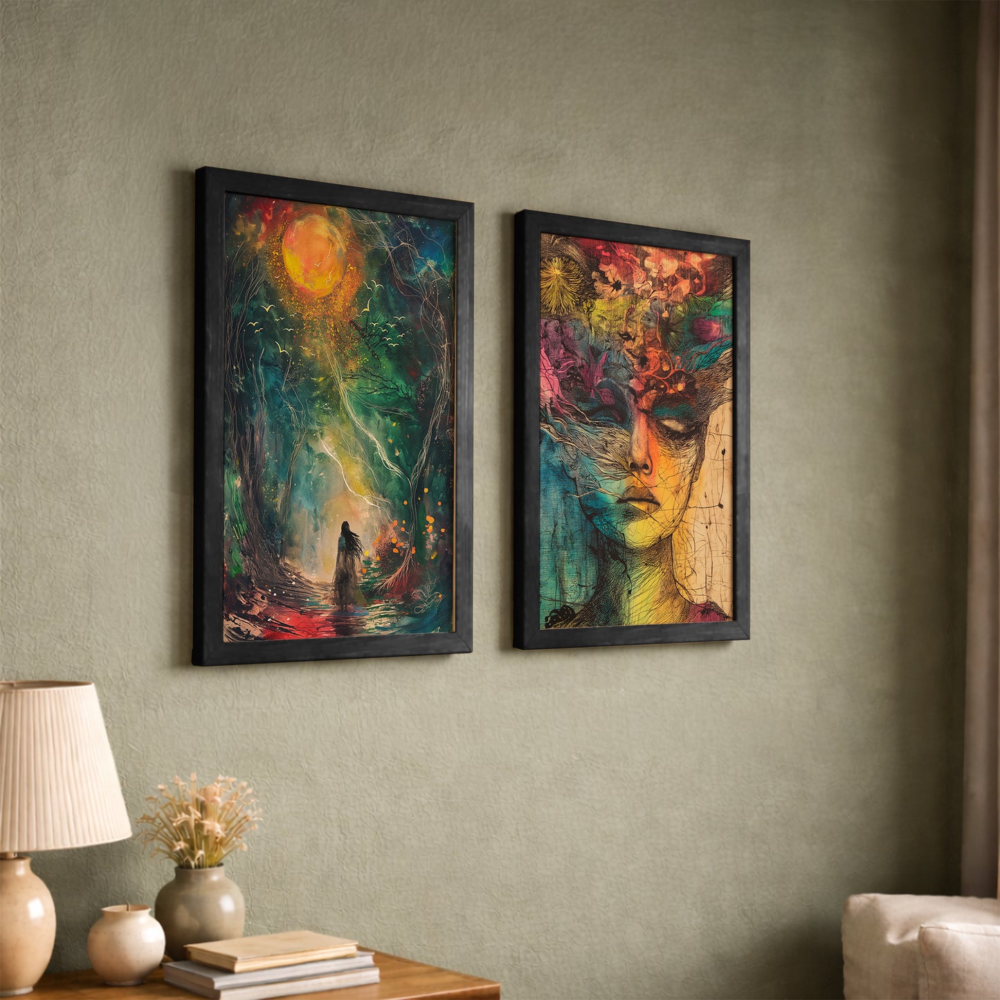 Dreamscape Portrait Wall Art Set