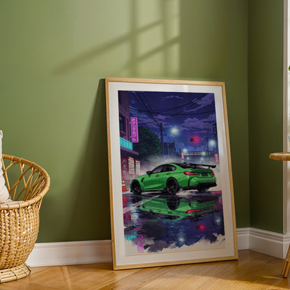 Urban Speed Car Wall Art