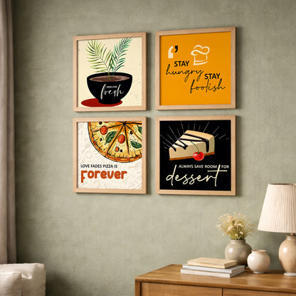 Kitchen Gallery Wall Art Set