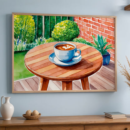 Morning Brew Patio Wall Art