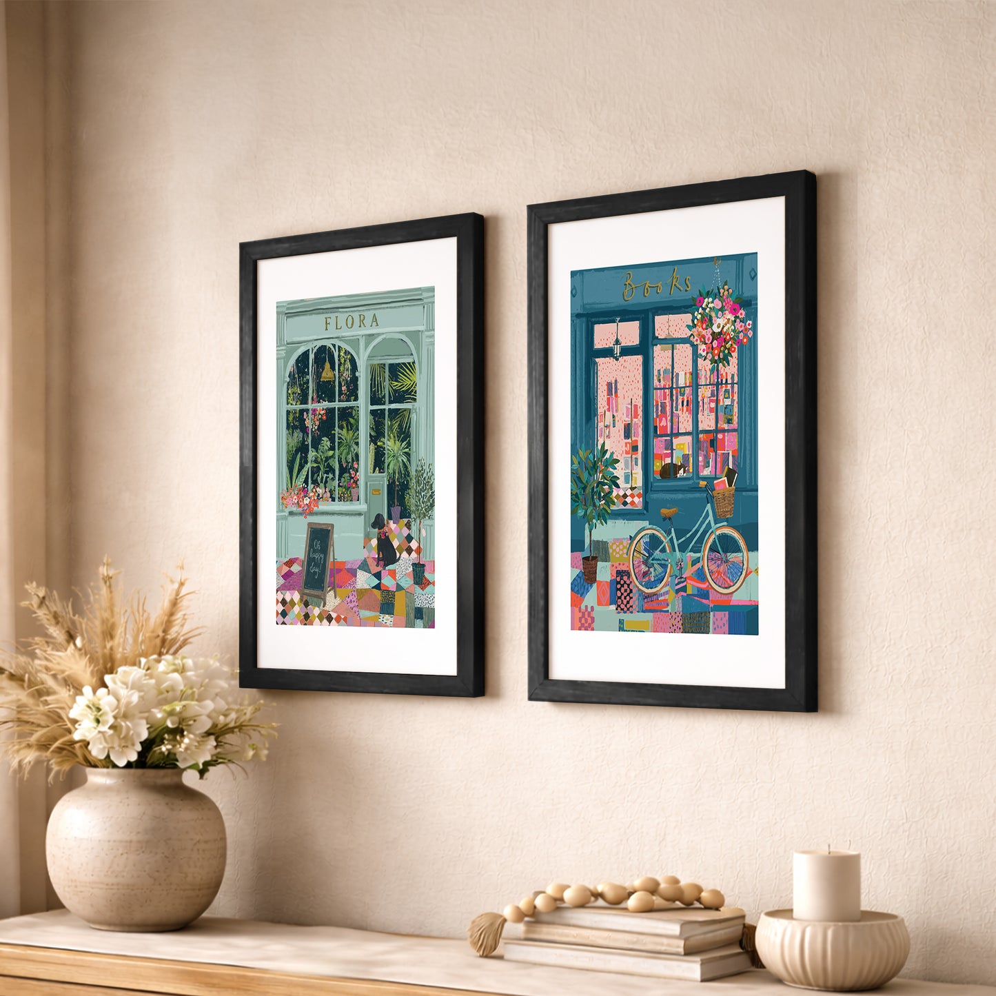 Vintage Elegance Wall Art Set