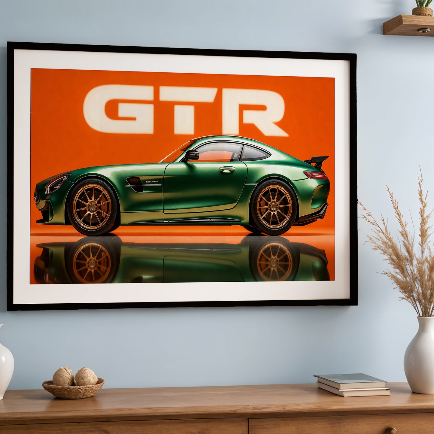 Mercedes-AMG GT R Wall Frame