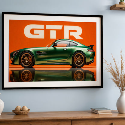 Mercedes-AMG GT R Wall Frame
