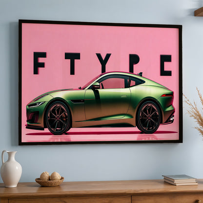 Jaguar F-Type Performance Wall Frame