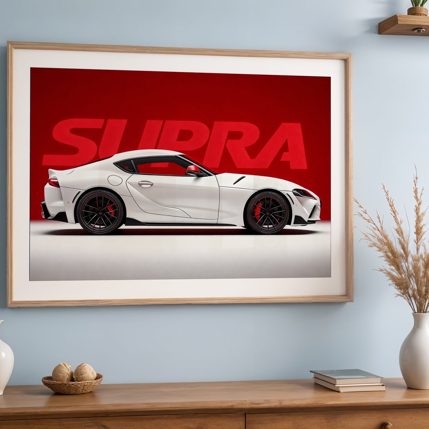 Toyota Supra Heritage Wall Frame