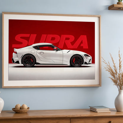 Toyota Supra Heritage Wall Frame